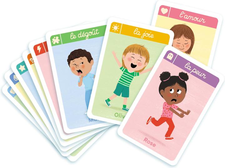 Produktbild Nathan Jeu de carte Les émotions (Französisch, 3 - 7 Jahre)