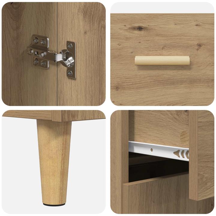 Image du produit vidaXL Holzsideboard (34 x 69.50 x 89 cm)