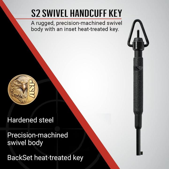 Actual product image ASP Mode drehbarer Handschellen-Schlüssel S2