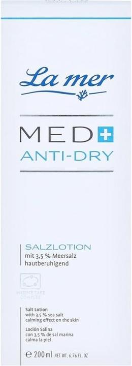 Actual product image La Mer Med+ Anti-Dry Salzlotion ohne Parfum (Body cream, 200 ml)