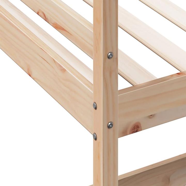 Actual product image VidaXL Loft bed with desk (90 x 190 cm)