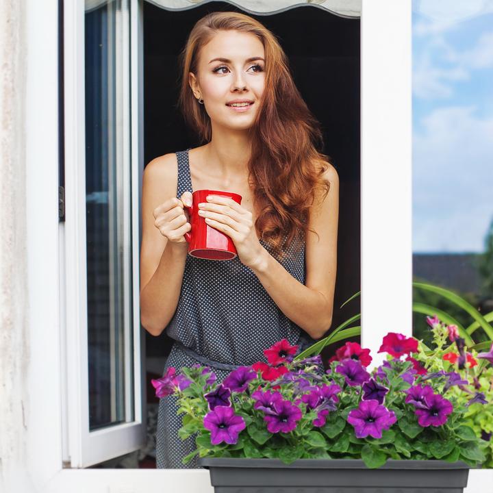 Actual product image Relaxdays Flower box (34 cm)