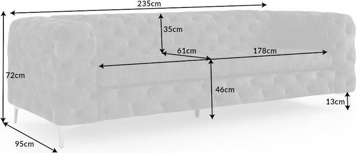 Produktbild Global Interiors Modern Barock (3-Sitzer)