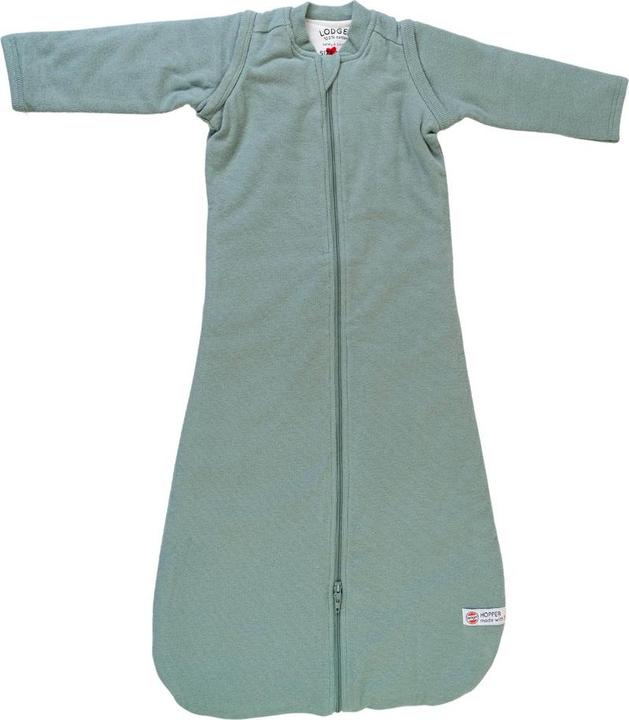 Lodger Sleeping bag toddler - Dress -up sleeves - Fits in car seat - 98cm - Green (Winter)