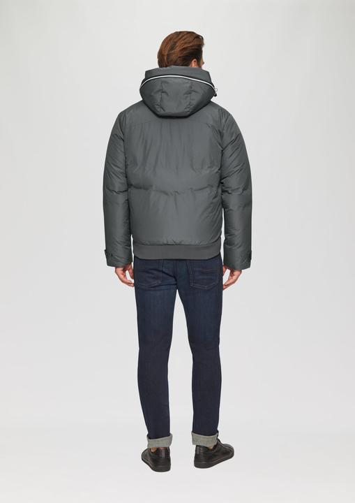 Actual product image S.Oliver Outdoor-Jacke Wasserabweisender wattierter Blouson mit Kontrast-Details (XL)