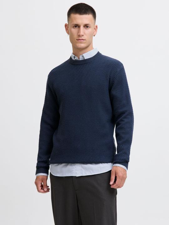 Actual product image Jack & Jones Jprblareagan Knit Crew Neck Ln (XXL)