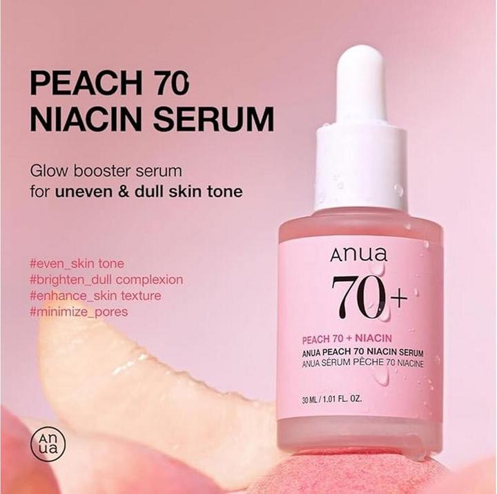 Actual product image Anua Peach 70 Niacin Serum (30 ml)