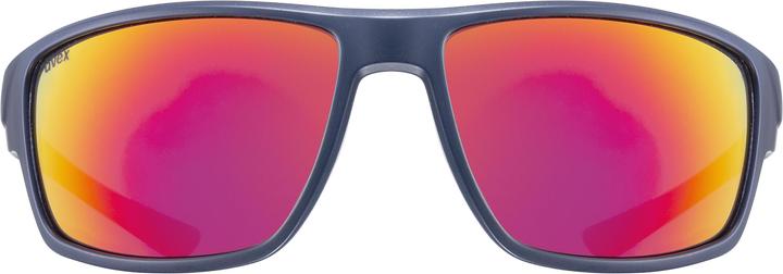 Actual product image Uvex Sports Sportstyle 230 (Blue matt, Mirror Red)
