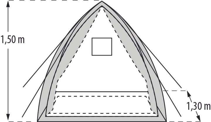 Produktbild Vitavia Pflanzenschutzzelt Hawaii M