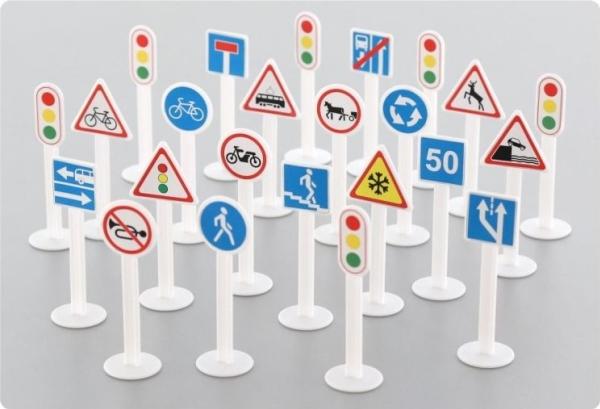 Actual product image Polesie Trafikskilte 24stk. ass. i pose