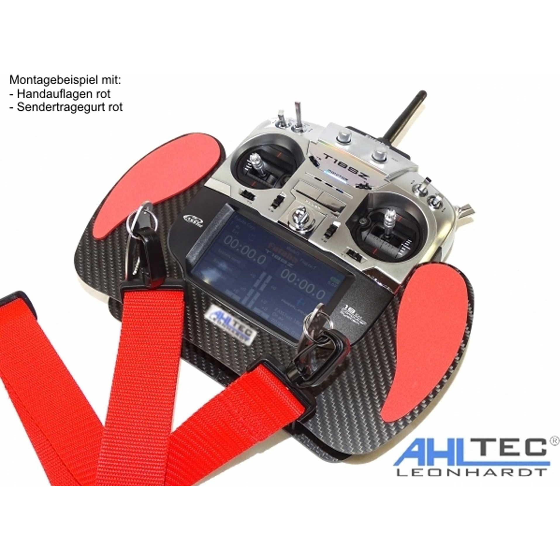 AHLtec handauflage b rot für fast alle carbon senderpulte