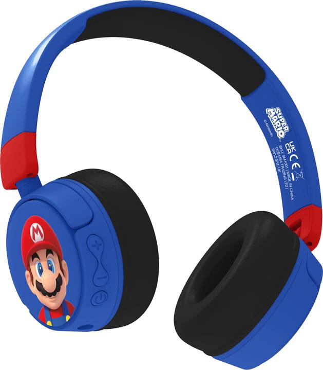 OTL On-Ear koptelefoon Super Mario Blauw Rood