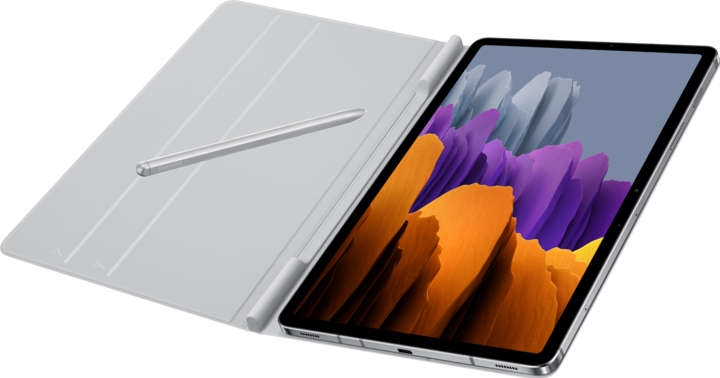 Actual product image Samsung Tab S7 Book Cover Light Gray (Galaxy Tab S7 11.0 (2020), Galaxy Tab S8)