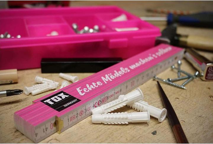 Actual product image Tox Dowel double metre "Echte Mädels machens selber", 2 m, type (2 m)
