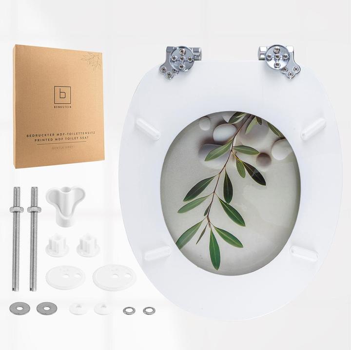 Produktbild Benkstein Toilettensitz MDF, Hellgrau