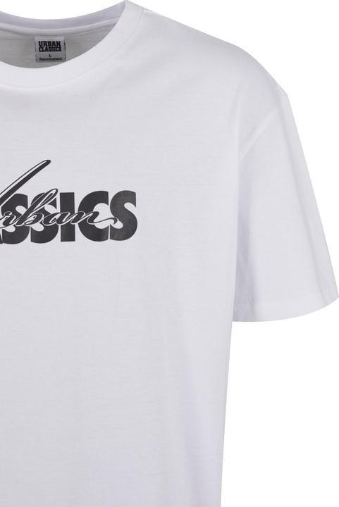 Produktbild Urban Classics UC Cursive Bold Logo Heavy Oversized Tee - 171107 (M)