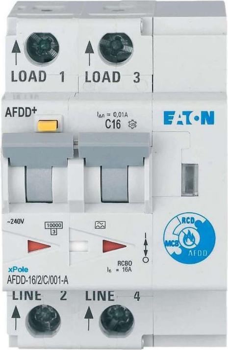 Image du produit Eaton Interrupteur coupe-feu 2 pôles 10