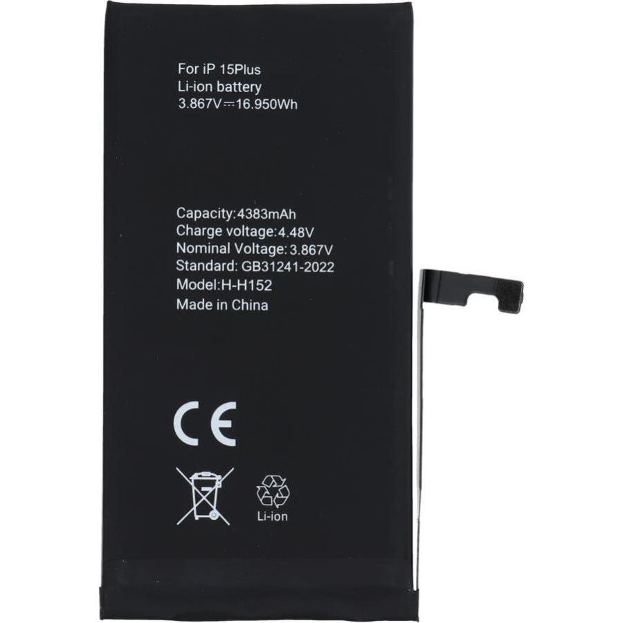 Partner Telecom Battery OEM POLYMER BOX battery for IPHONE 15 Plus 4383 mAh, Batteria smartphone