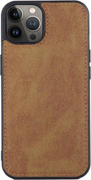 Actual product image Megshi iPhone 15 Pro - 2-1 Wallet Case brown (Apple iPhone 15 Pro)