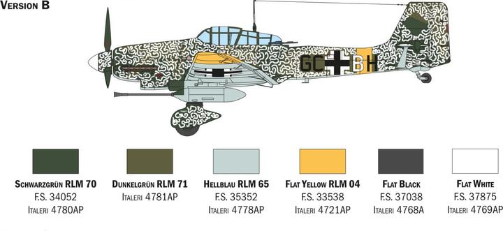 Actual product image 1:48 Junker Ju-87G-1 Stuka Kanonenvogel