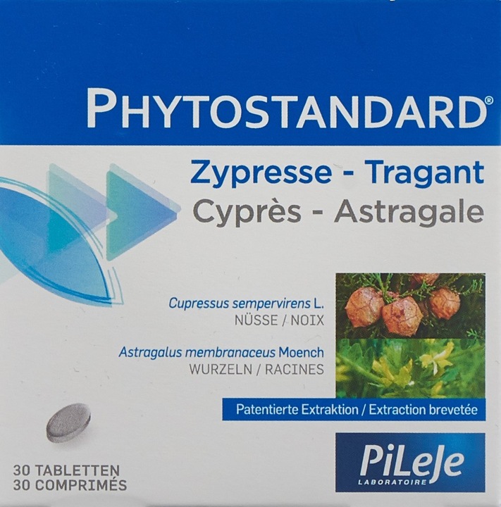 Immagine prodotto Phytostandarts Zypresse - Tragant Tablette (30 Pezzo/i, Pillole, 37 g)