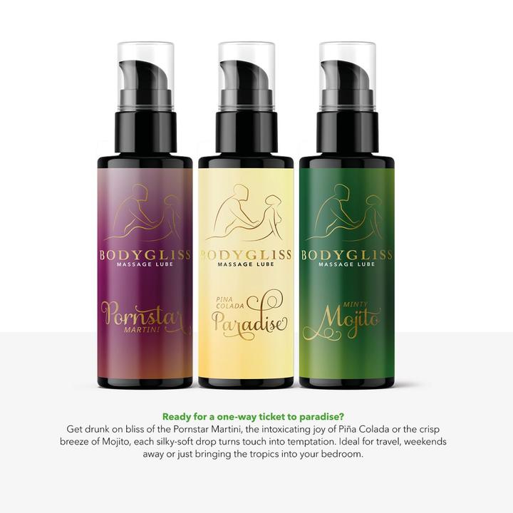 Actual product image Bodygliss - Travel Edition 3-pack - Tropical Temptation