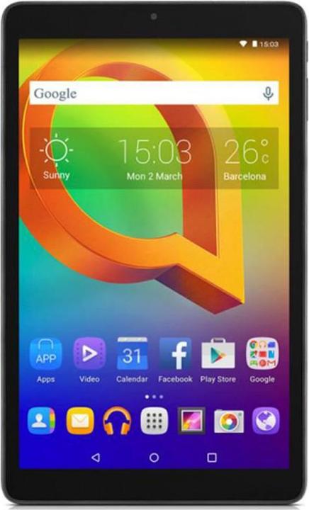 Immagine prodotto Alcatel 8079 A3 - 10" - Wifi - 16GB - Nero (10.10", 16 GB, Nero)
