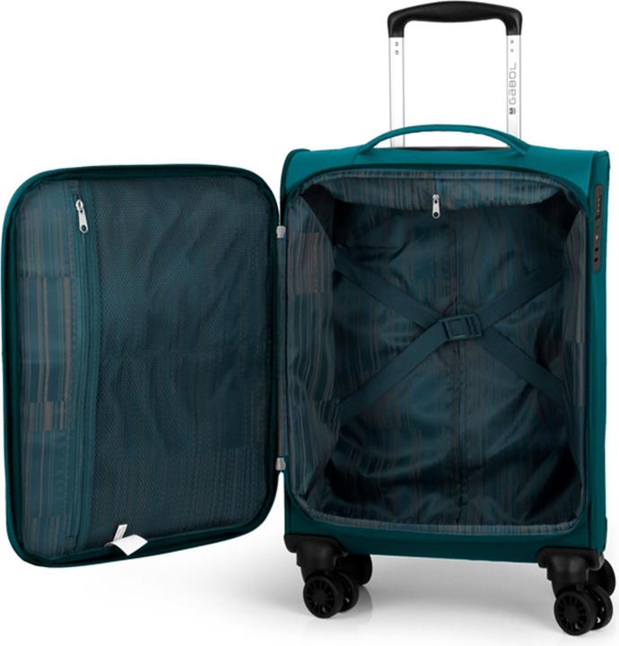 Actual product image Gabol Cloud 4-wheel suitcase set, 3-piece with stretch fold (210 l)