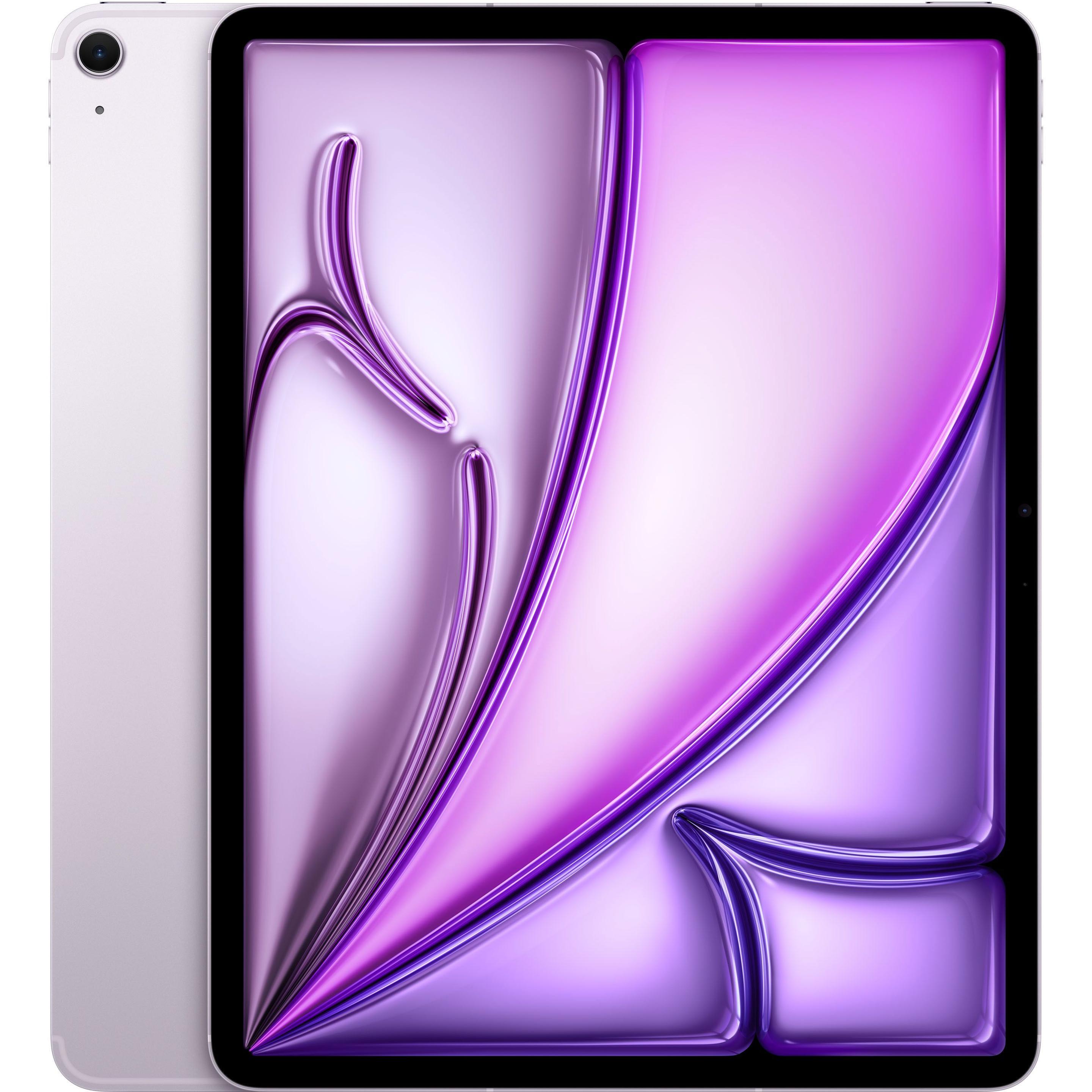 Thumbnail - Apple iPad Air 13 2024 (M2) (5G, 13", 128 GB, Purple), Tablet, Violett