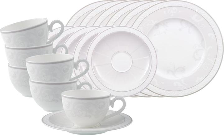 Villeroy & Boch Gray Pearl Kaffeeservice (18 Stk.)
