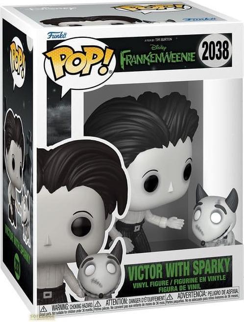 Actual product image Funko POP! Frankenweenie: Frankenweenie F w/V