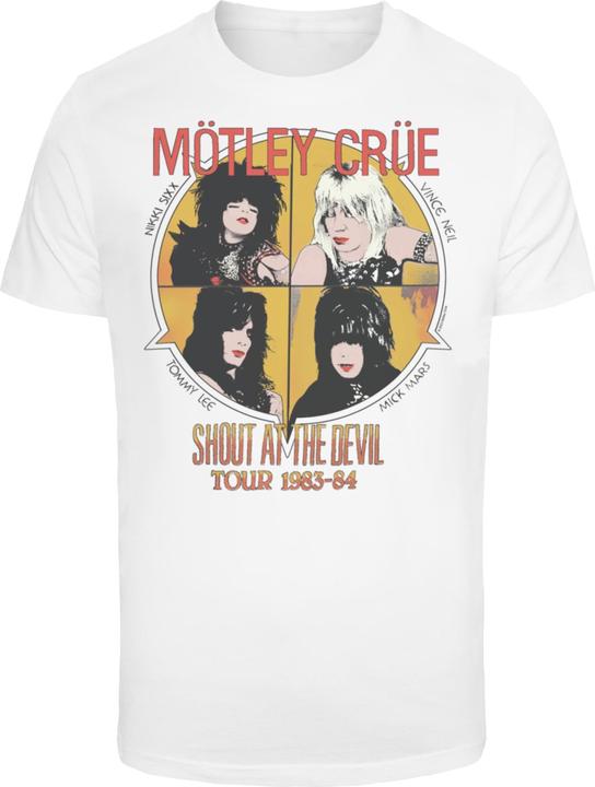 Immagine prodotto Merchcode Motley Crue - Maglietta vintage SATD a girocollo - 113987 (L)