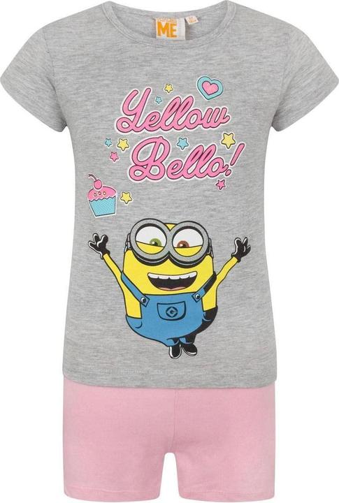Produktbild Despicable Me Yellow Bello! Schlafanzug mit Shorts Mädchen (116)