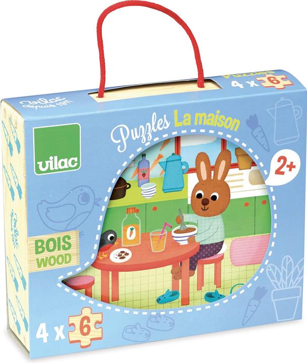 Produktbild Vilac Puzzle "Das Haus" (24 Teile)