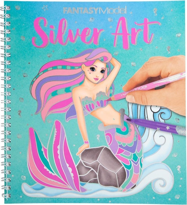 Actual product image Depesche Fantasy Model Silver Art kleurboek