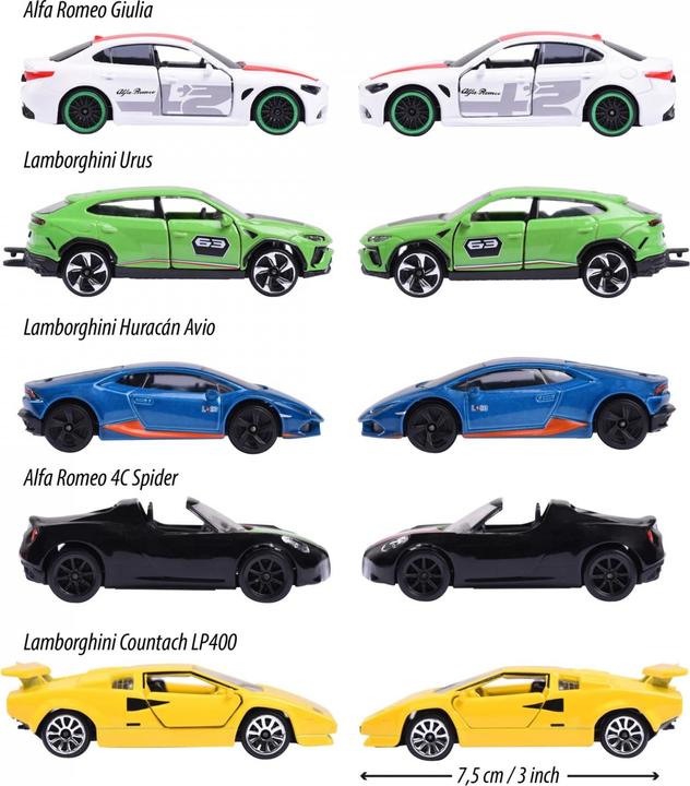 Majorette Dream Cars Italien Autos