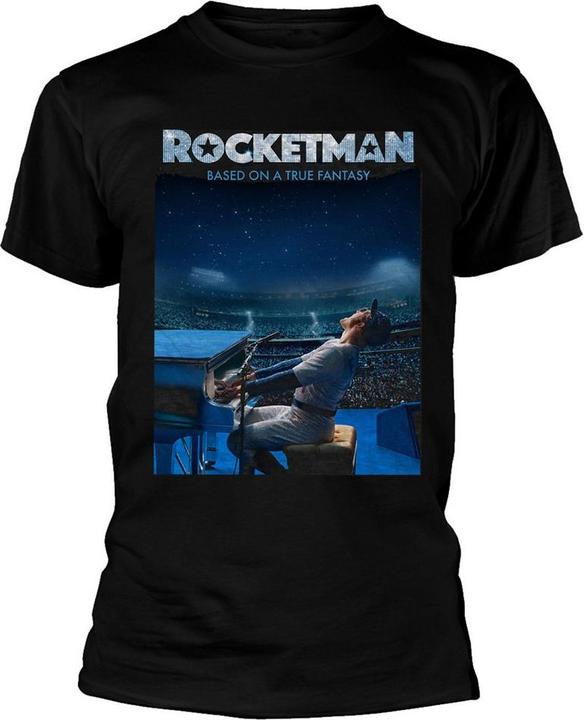 Produktbild Elton John Rocketman Based On A True Fantasy TShirt (M)