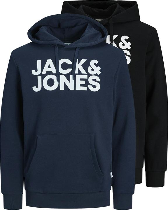 Produktbild Jack & Jones 2er-Pack Logo Hoodie (L)