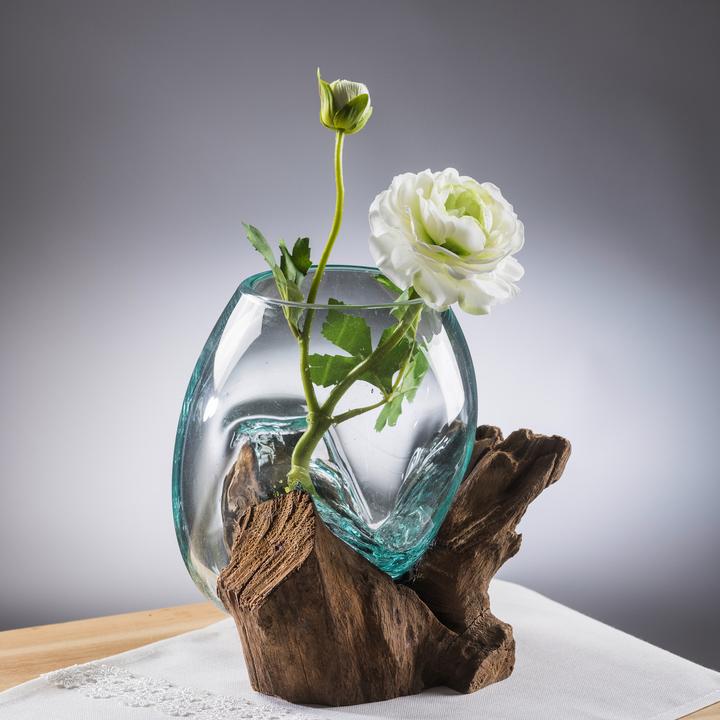 Produktbild Angela Bruderer Deko-Vase auf Wurzel «Natural»