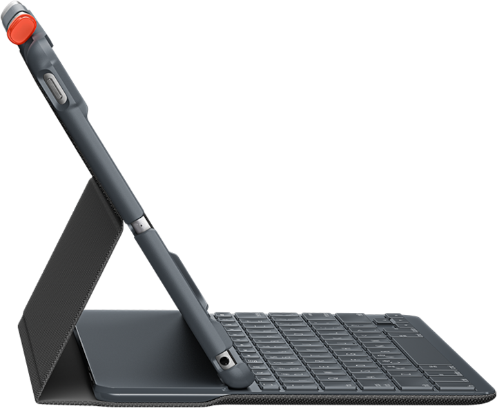 Produktbild Logitech Slim Folio (DE, iPad 2019 (7. Gen), iPad 2020 (8. Gen), iPad 2021 (9. Gen))