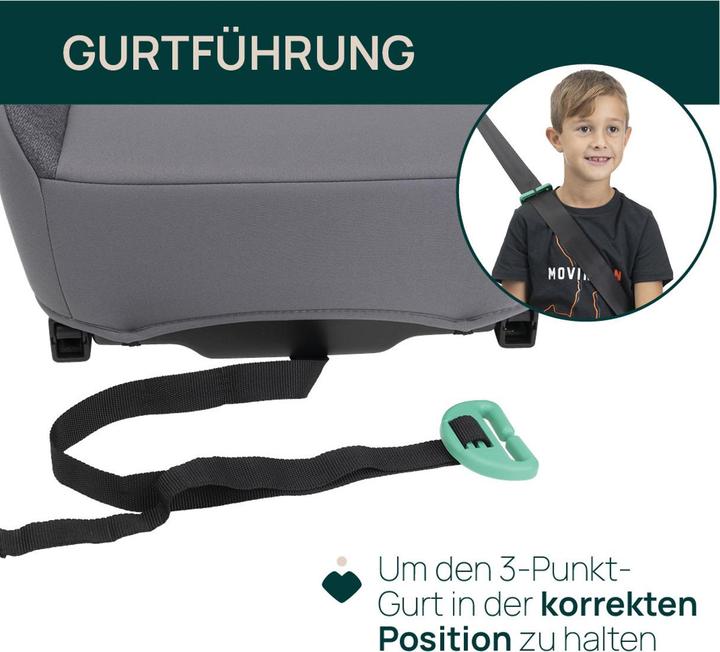 Image du produit Chicco Quasar Fix i-Size (Rehausseur de siège pour enfant, Norme ECE R129/i-Size)