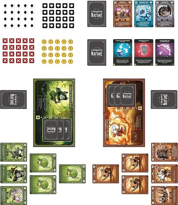 Actual product image Unstable Games Command of Nature (German, 2 - 4 Players)