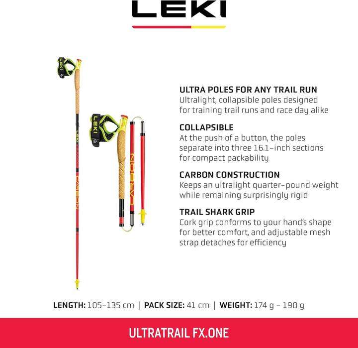 Immagine prodotto Leki Ultratrail FX.One (105 cm)