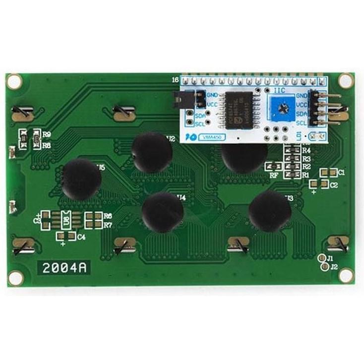 Thumbnail - Whadda Modul I2C 20 x 4 LCD, Entwicklungsboard Zubehör, Blau, Grün