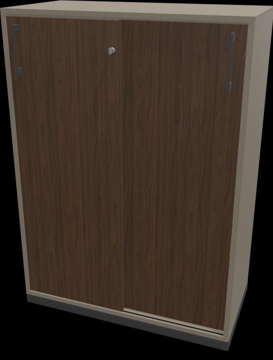 Dark grey, Cubanite grey, Walnut decor dark with structure