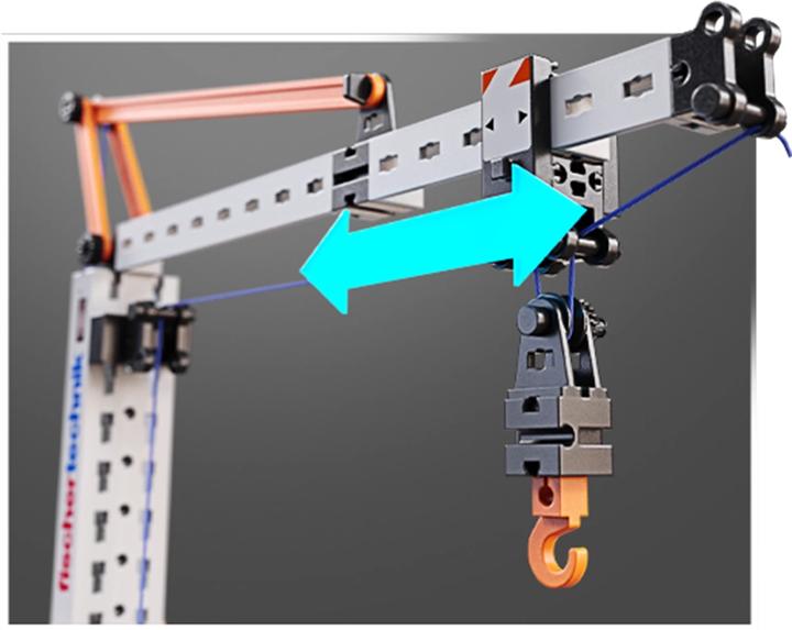 Actual product image Fischertechnik Kran