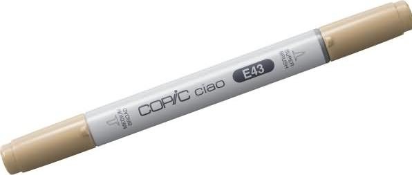 Actual product image Copic Ciao Type E - 43 (E43 - Dull Ivory, 1 x)