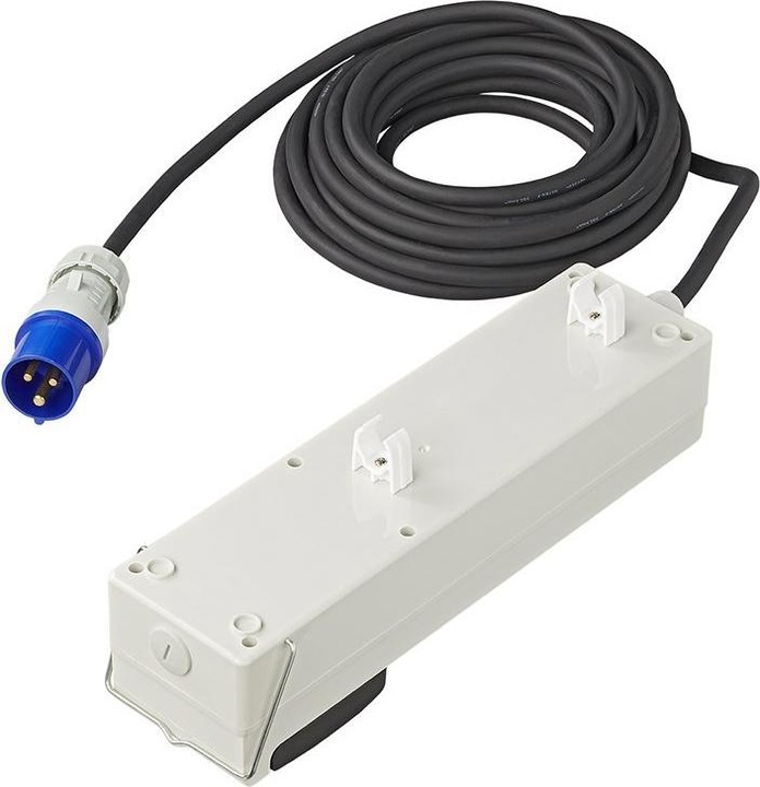 Produktbild ProPlus Zelt-/Faltwagen-Steckdose 20M 3x2.5mm² mit MCCB und RCD + 2xUSB (3 x, CEE 7/3, 20 m)