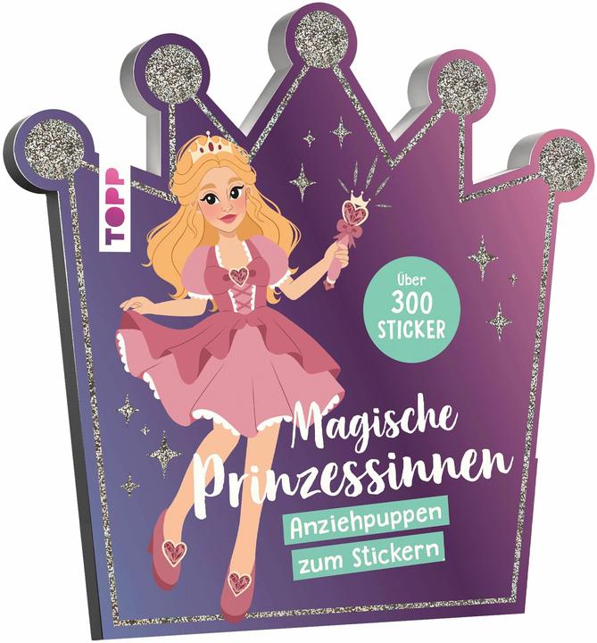 Image du produit Stickerbuch: Anziehpuppen zum Stickern. Magische Prinzessin
