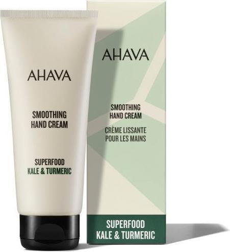 Produktbild Ahava Superfood Smoothing Hand Cream "Kale & Turmeric" - Glättend und nährende Handcreme (100 ml)